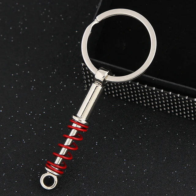 Promotions Shock Absorber Keychain!Novelty trinket car Parts styling