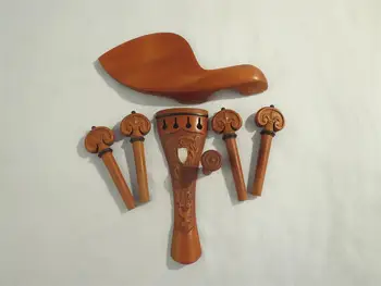 

1set carved jujube wood violin 4/4 part , decoration ,perfect workmanship