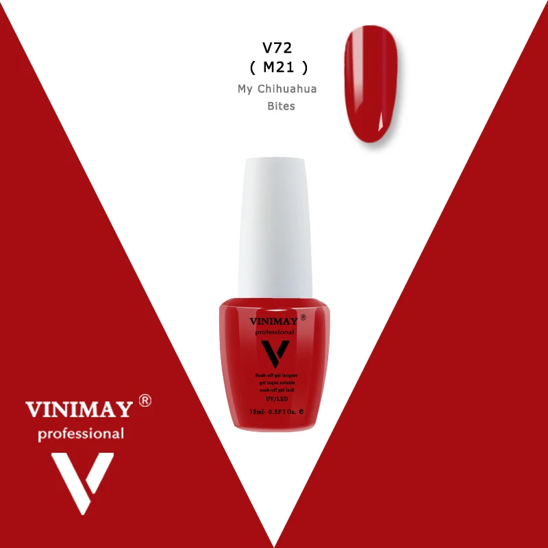 VINIMAY, Новое поступление, гель лак, УФ-гель для ногтей, Гель-лак Vernis, гель Nagellak, Гель-лак для замачивания, Гель-лак, праймер для ногтей, 15 мл - Цвет: V72