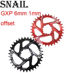 Улитка Звезду для SRAM gxp 6 мм смещение Круглый 30 t 32 34 T X9 X0 XX1 XO1 Орел MTB для велосипедов, мотоциклов звездочка велосипедов зуб пластины