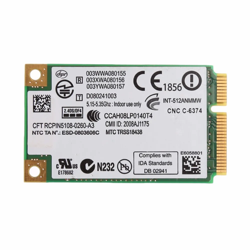 Для получения ссылки Intel 5100 WI-FI 512AN_MMW 300 м Mini PCI-E плата Wireless WLAN Card 2,4/Wi-Fi 5 ГГц