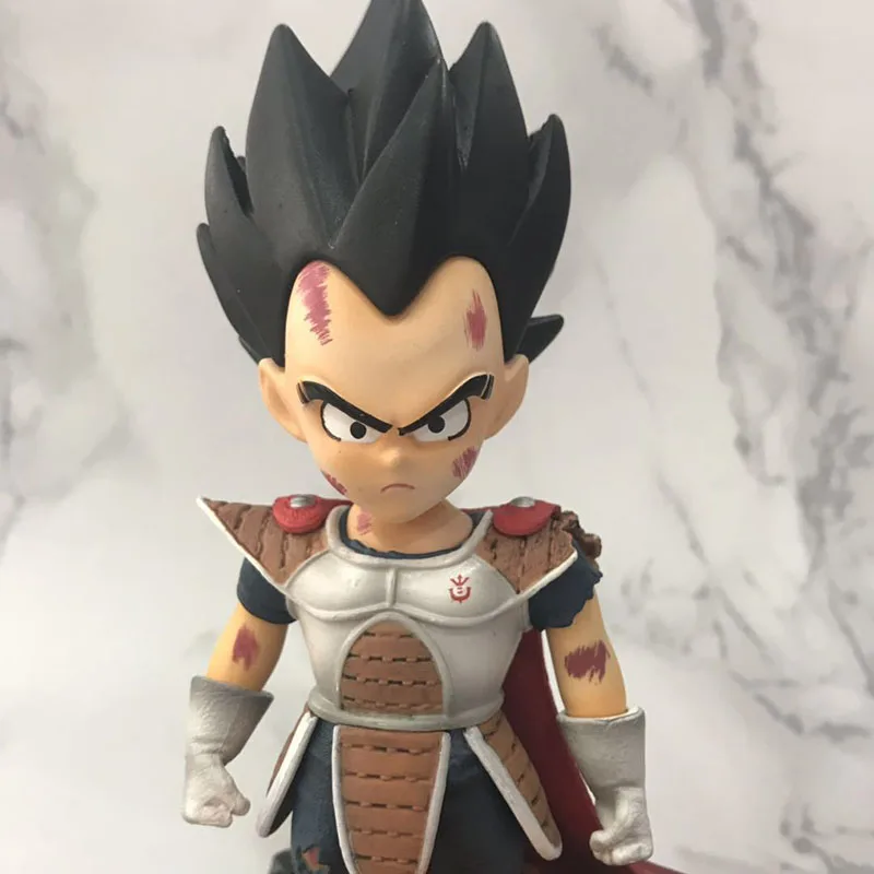 Anime Dragon Ball Z Young Two Stars Balls Vegeta PVC Action Figure Toy Figuras Dolls Brinquedos 17cm (3)