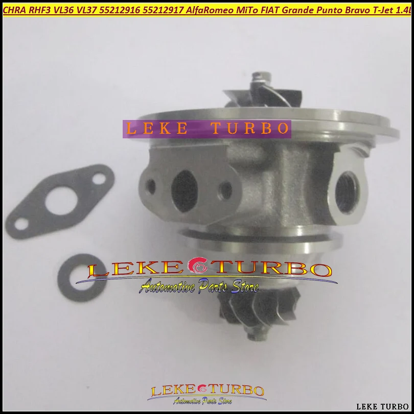 Turbo Cartridge CHRA RHF3 VL36 VL37 55212916 55212917 For Alfa-Romeo  (1)
