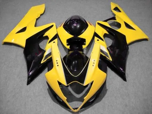 Комплект обтекателей под давлением для GSXR1000 05 06 GSXR 1000 K5 2005 2006 Верхний желтый