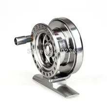 10 шт. глубоководная мини-металлическая алюминиевая катушка для ловли нахлыстом 5 см катушка для ловли нахлыстом ультра-светильник для зимней рыбалки Рыболовные Снасти Катушки для льда