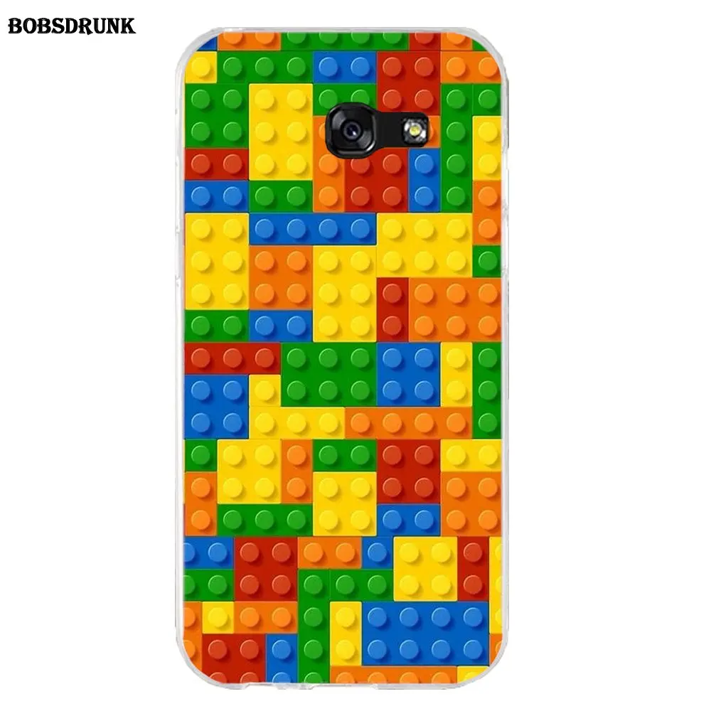 EJGROUP лего блоков для samsung Galaxy A3 A5 A7 J1 J2 J3 J5 J7 ТПУ стиль уникальный - Цвет: as picture