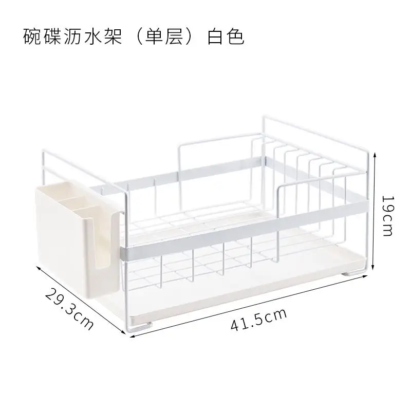 Скандинавская Мода, двойная сушилка для посуды, кухонные стеллажи, сухая посуда, посуда, ложка, тарелка, стеллаж для хранения - Цвет: style3