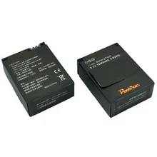 2Pcs for GoPro 3 battery Go Pro 3 AHDBT 301 AHDBT-301 1600mAh Li-ion Battery for Gopro Hero 3/3+ Action camera accessories