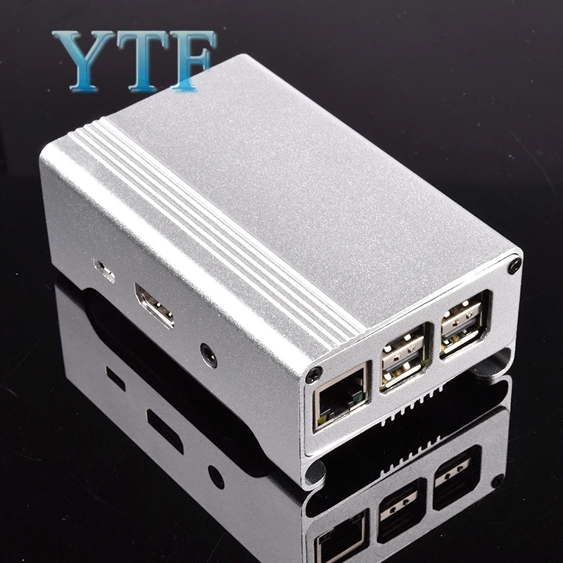 От имени Корпуса Алюминиевый Raspberry Pi 3 B/B + корпус из сплава алюминиевая коробка с