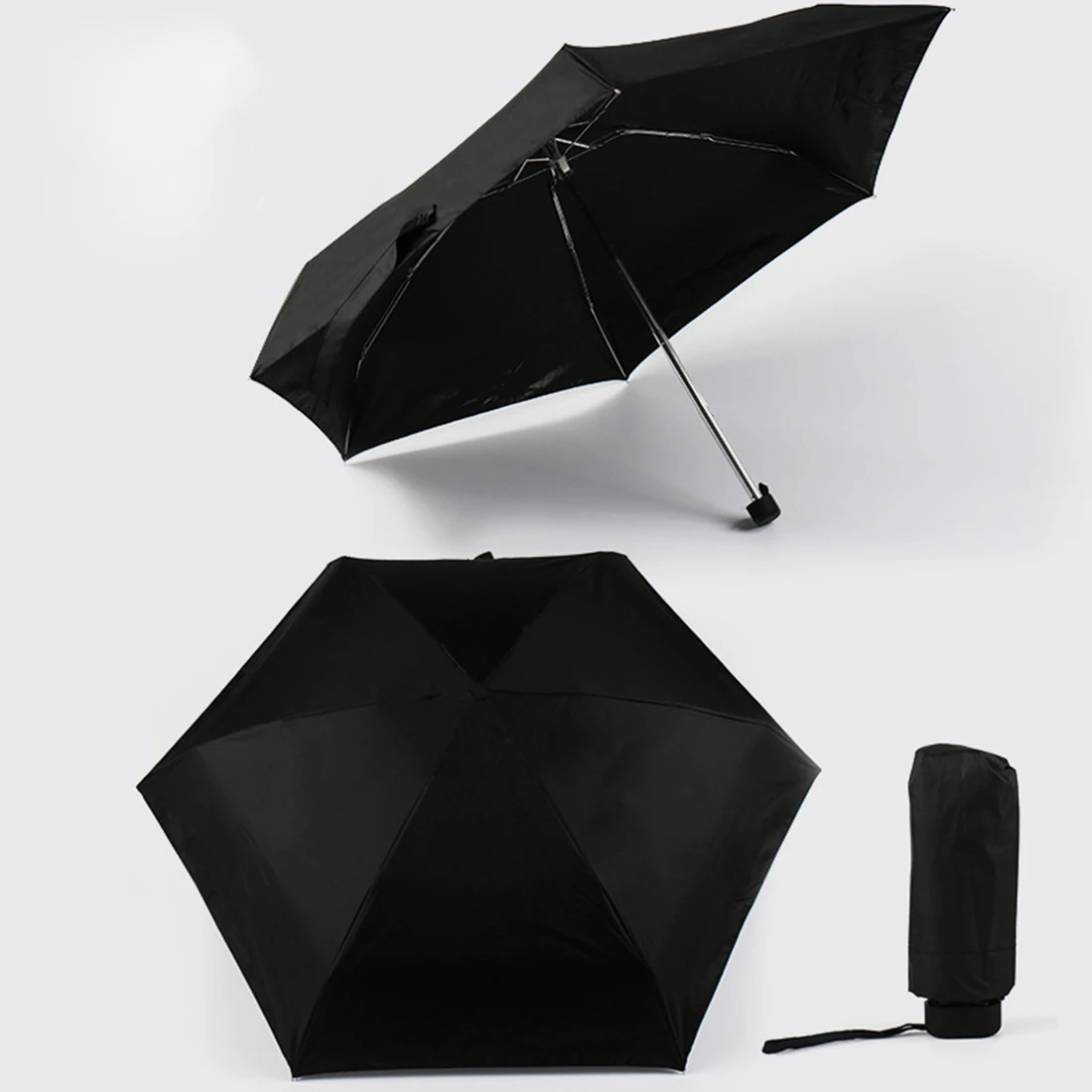 Hot Sale Mini Pocket Umbrella Women Sunny and Rainy Mini Folding