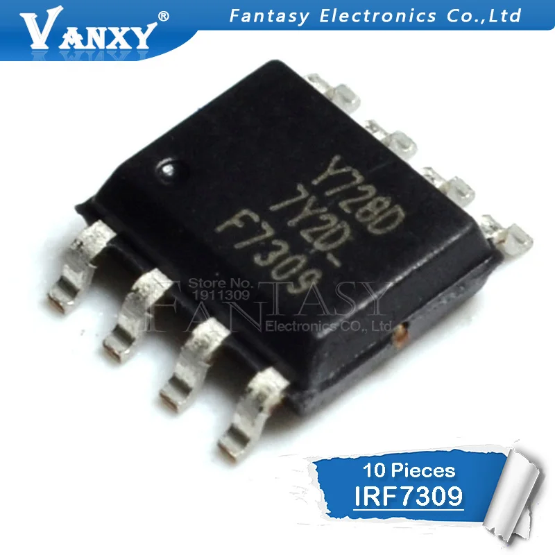 

10PCS IRF7309TRPBF SOP-8 IRF7309TR SOP IRF7309 F7309 SOP8 SMD