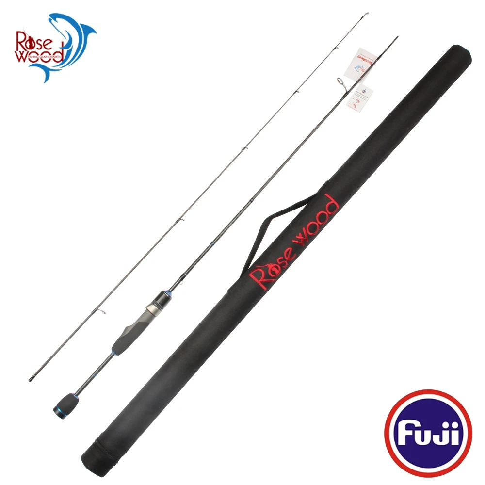 

RoseWood Fuji Guide Rings, Ultra Light Power Japan Carbon Fishing Rod 1.8m UL Trout Panfish Spinning Rod Cast Rod