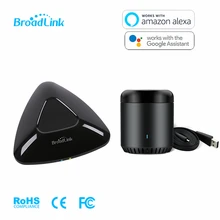 Универсальный Интеллектуальный пульт дистанционного управления Broadlink RM33 RM Pro+ RM mini3 WiFi+ IR+ RF работает с Amazon Alexa Echo Smart Home