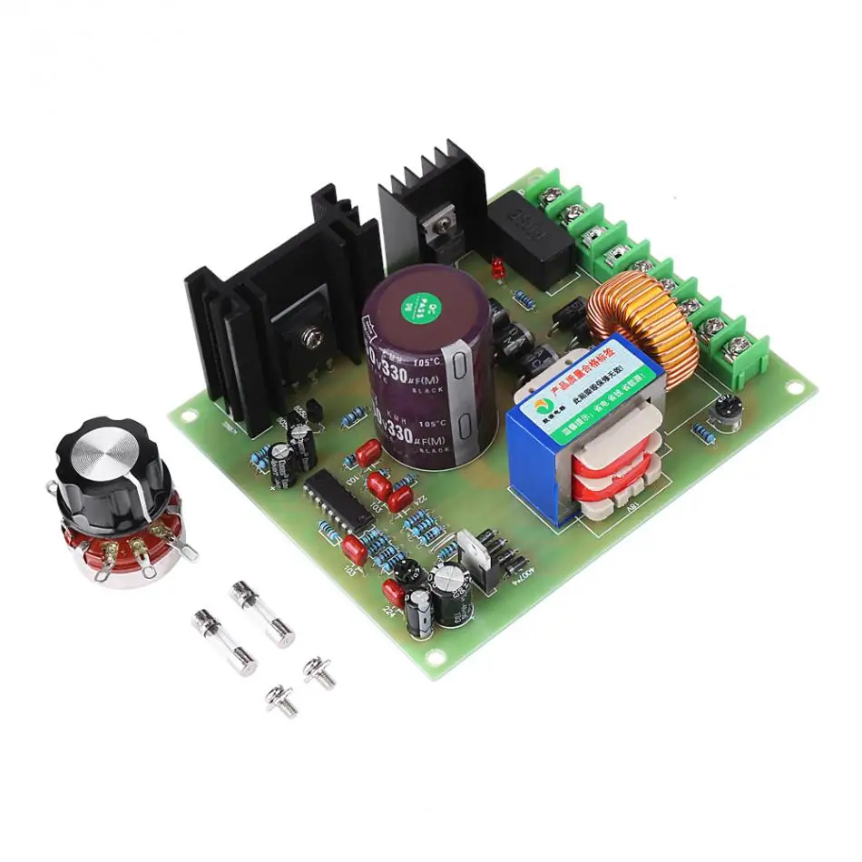 

VBESTLIFE LY-820 220V Motor Controller Board 750W PWM DC Motor Speed Controller Board DC Motor Speed Controller High Power