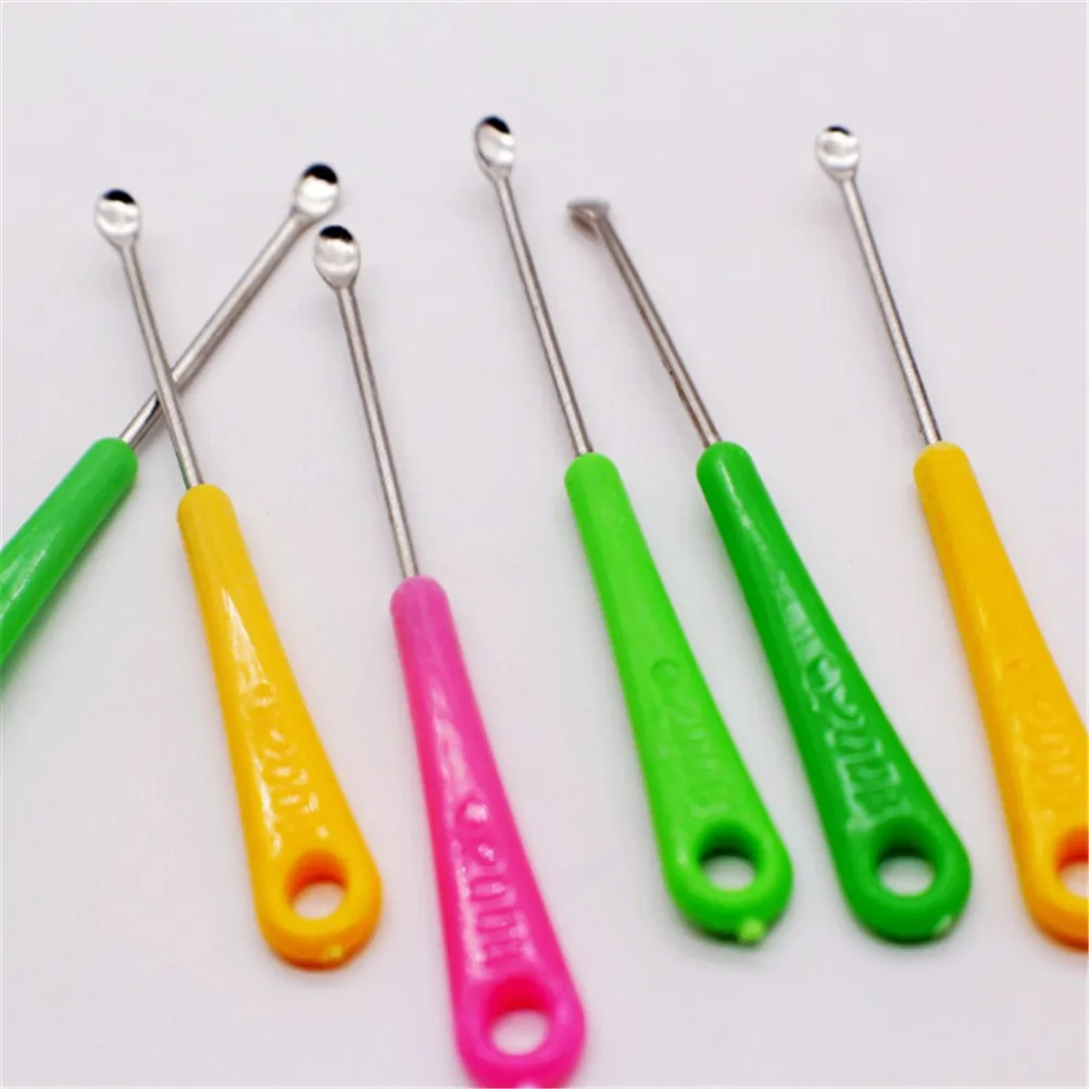 20PCS Baby Metal Earpick Wax Remover Curette Ear Pick Cleaner Children