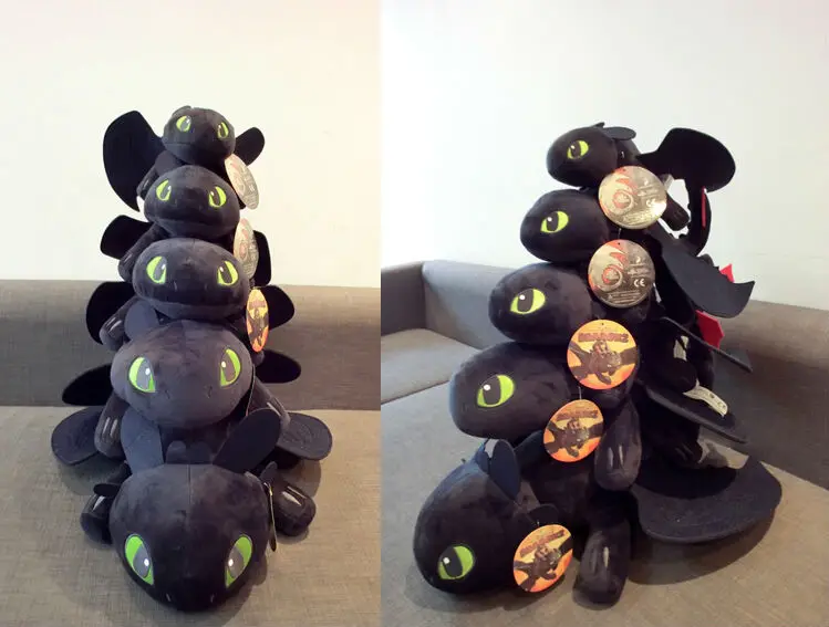 toothless dragon plush toy