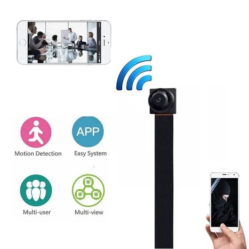 font b Wireless b font Nanny Cam DIY Digital Video Camera Mini Micro Dvr WIFI