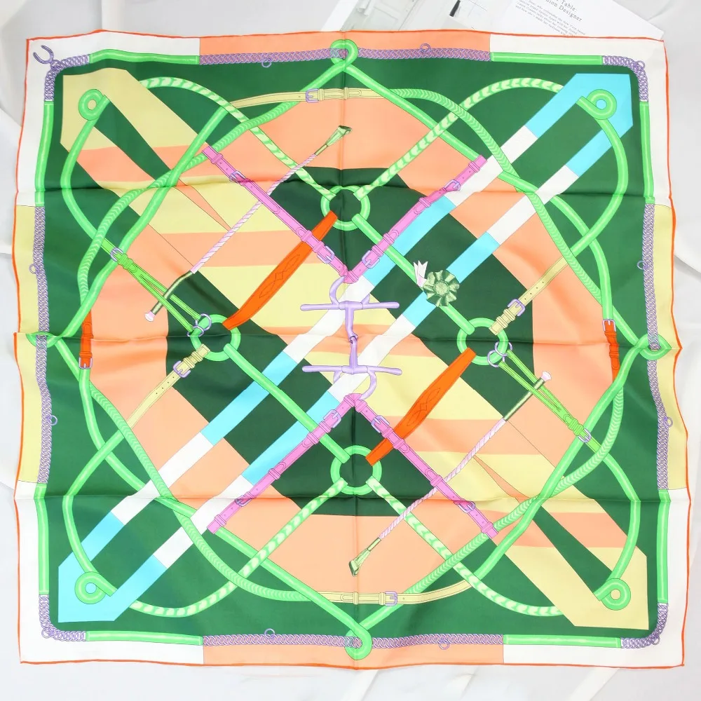 

ELEGANT HANDMADE BRAND 100%Twill Silk Scarf