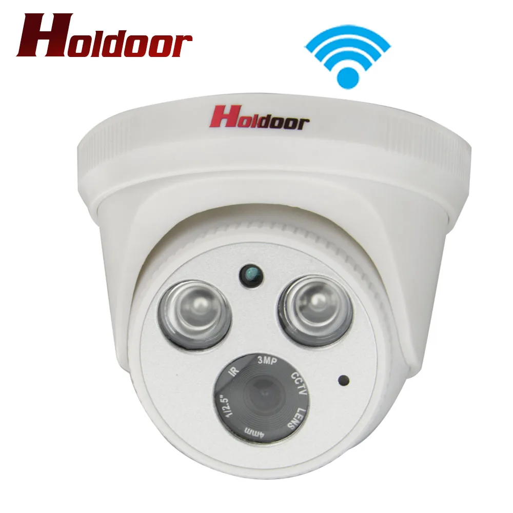 Holdoor 720 P/1080 P Беспроводной IP Камера купол P2P Wi Fi Безопасности Cam режим AP Onvif Крытый FTP