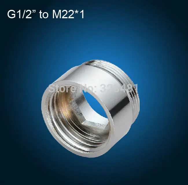 

Chrome Plated Brass Faucet Adapter Connector for oral irrigator adapter Female G1/2" to M22*1 water tap purifier accessories