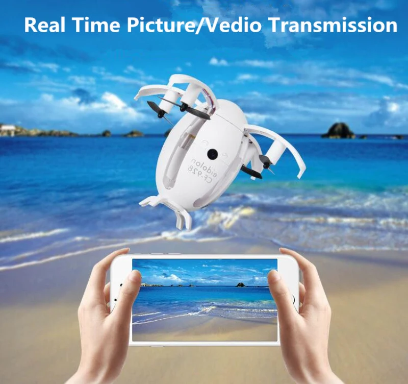 Phone Controlled Wifi FPV rc Drone With 2MP Camera CF 928 egg type