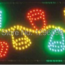 CHENXI Горячая пользовательские графика 24x13 дюймов крытый колокольчик магазин бизнес знаки led