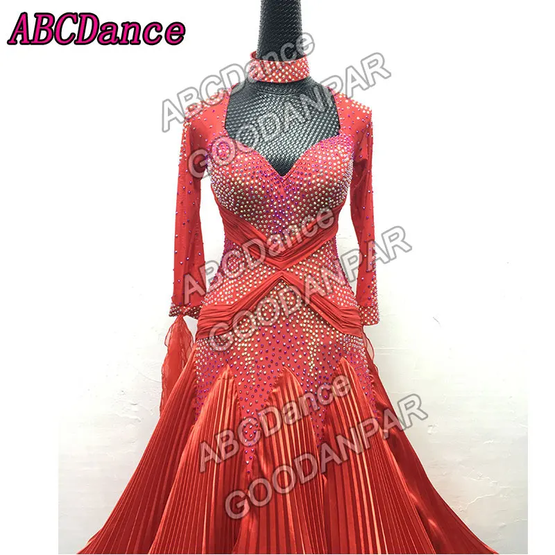 Бальное платье стандартное танцевальное платье, современное Танго Вальс танцевальная одежда, взрослые женщины профессиональные танцевальные костюмы