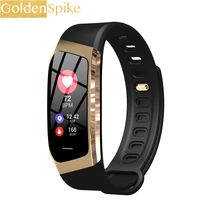 Relógio inteligente Novo E18 Pulseira Monitor de Freqüência Cardíaca Monitor de Rastreador De Fitness Vida À Prova D' Água Esportes Relógio de Pulso para Android e IOS
