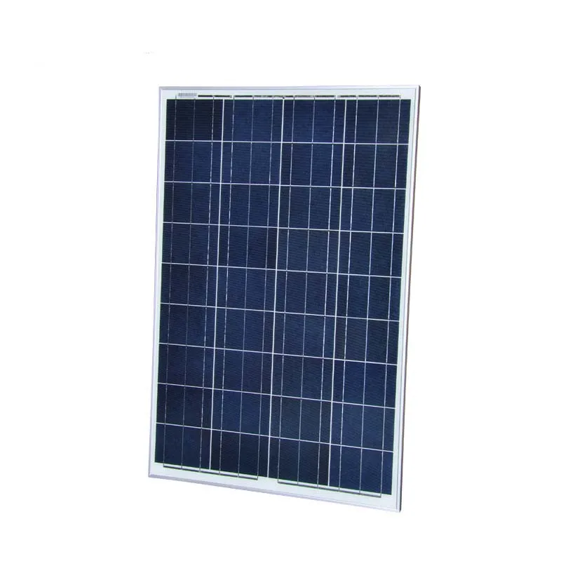

100W 12V Polycrystalline Solar Panel Kit Boat Caravan Motorhome Camping Z Brackets Mounting Solar Charge Controller 10A 12V 24V