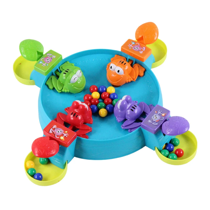 

Parent-Child Interaction Toys Feeding Frog Swallow Beads Table Game Hungry Frog Child Educational Toys Gift For Kids