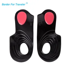 Специальные силиконовые массажные стельки на 3/4 длины, для лечения искривления ног. С супинатором