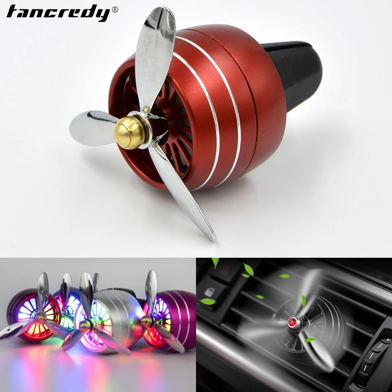 

Car Air Purifiers Perfume Car Air Freshener Mini Fan Lady Auto Air Vent Clip Outlet Aromatherapy Car-styling Auto Accessories