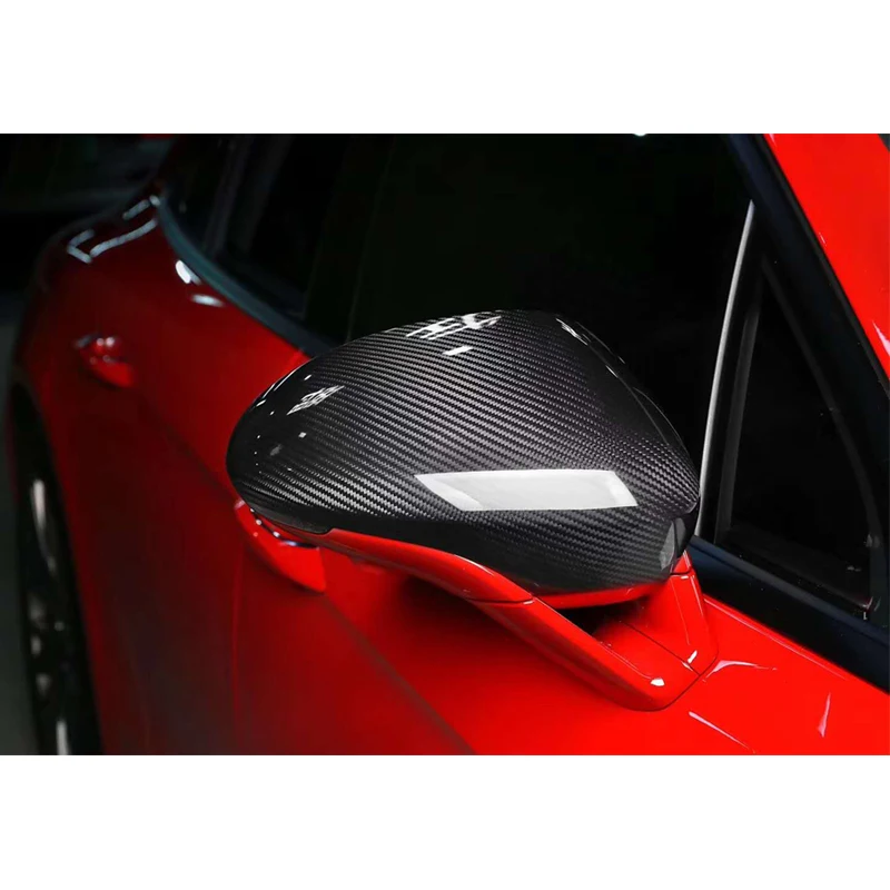 Боковая крышка зеркала заднего вида из углеродного волокна для Porsche Panamera 971