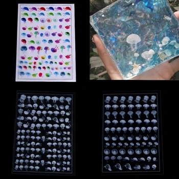

Jellyfish Transparent Material Epoxy Slicone Mold Making Jewelry Filling For DIY Craft