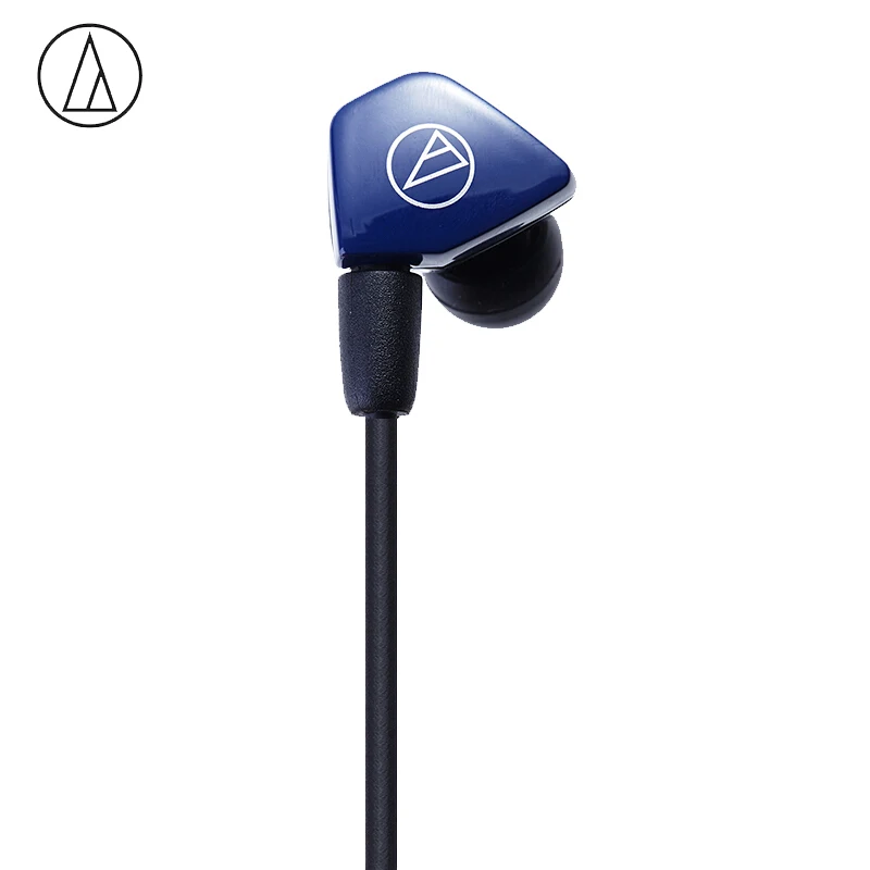 Audio-Technica ATH-LS50iS проводные наушники Hifi двойные динамические наушники-вкладыши спортивный пульт дистанционного управления микрофоном