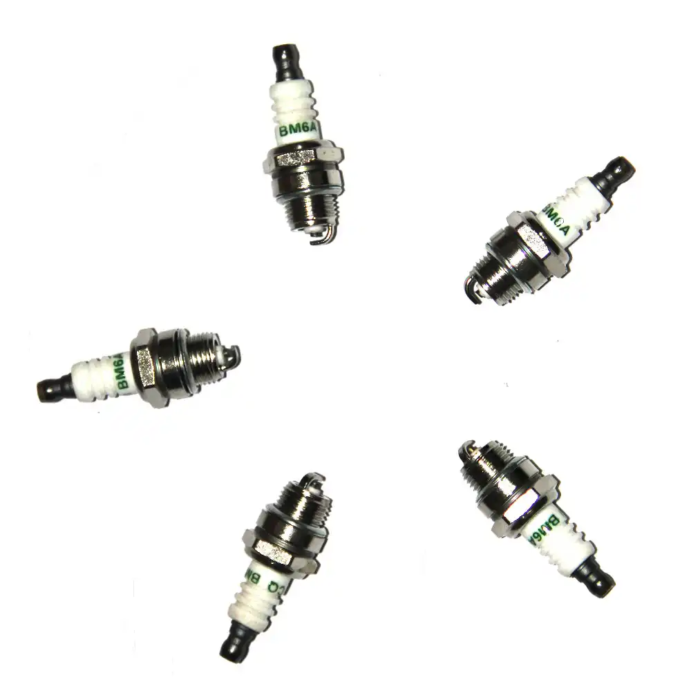 4 Laser Spark Plug Repl NGK BPMR7A Fit Husqvarna Echo Chainsaws Trimmers RCJ6Y