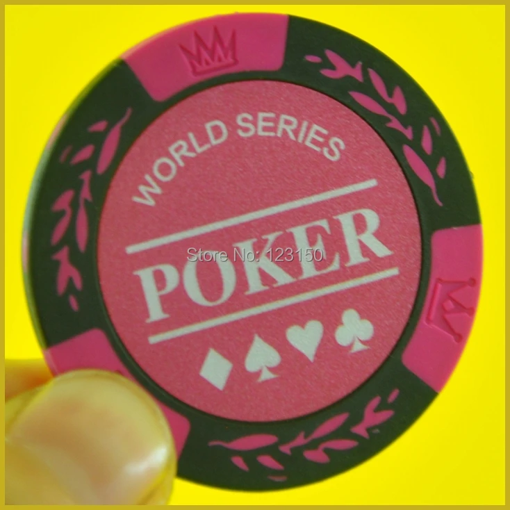 PN-8001B World Poker, без номинальной стоимости, 50 шт./партия, глина 14 г каждый