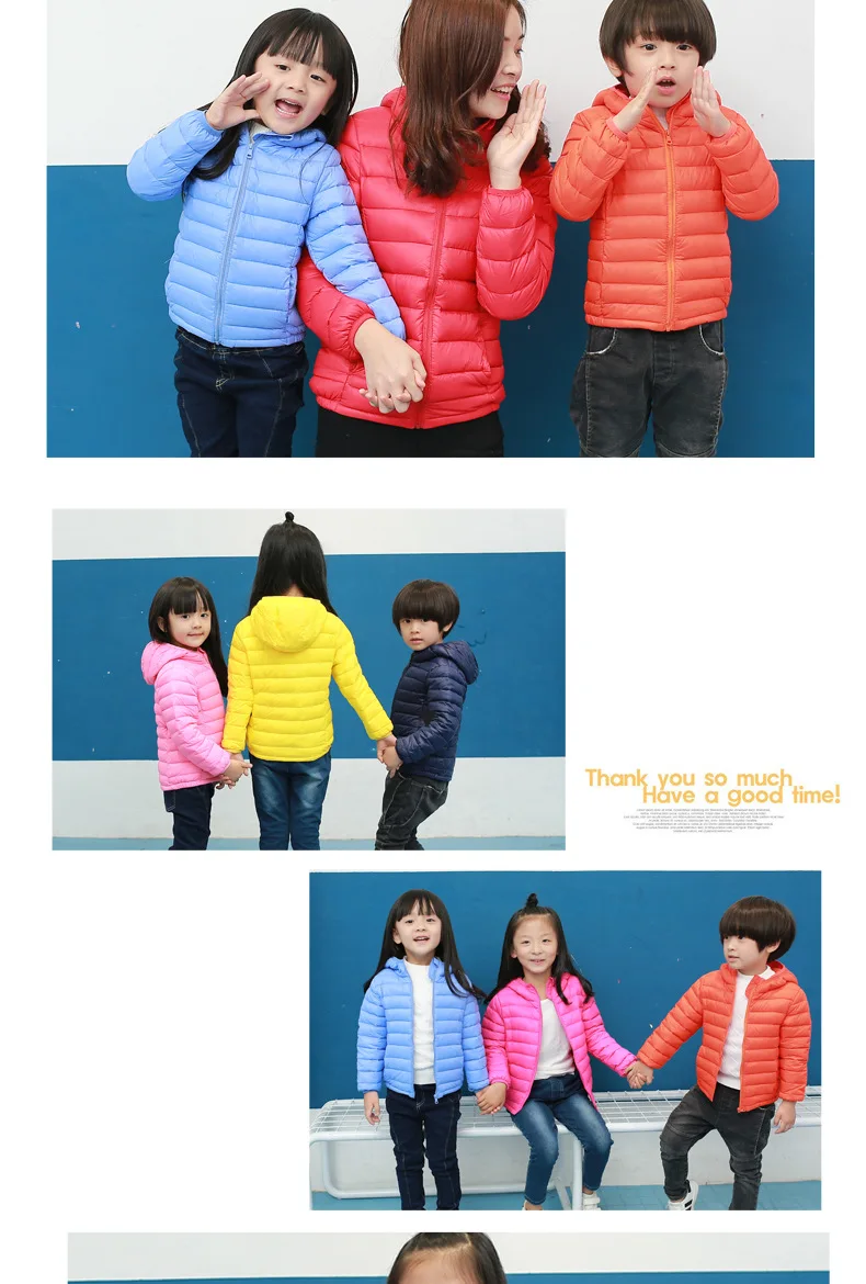 Детские зимние куртки для мальчиков и девочек, коллекция года, пуховик для девочек, зимнее пальто, детская одежда