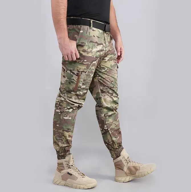 S. ARCHON CP военные тактические брюки мужские спецназ армейские брюки камуфляжные хлопковые брюки карго гибкие рабочие стильные мужские брюки - Цвет: CP