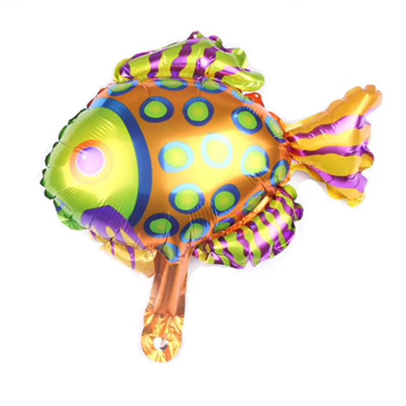 1 шт. мини 34*30 см маленькая рыба воздушный шарик из алюминиевой фольги воздушные шарики в виде животных день рождения украшения Детские игрушки globos