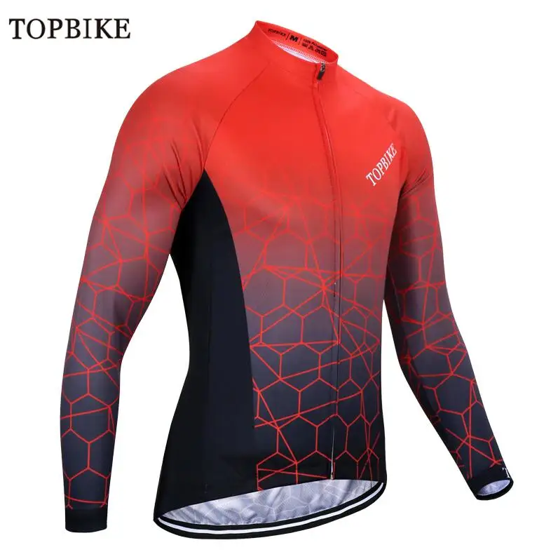 TOPBIKE mtb Джерси с длинным рукавом для велоспорта, одежда для велоспорта, одежда для велоспорта, спортивная одежда для велоспорта, осенняя одежда для мотокросса, Майо - Цвет: BJC-SY-0501