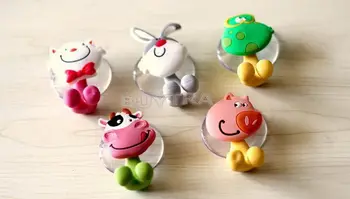 

1PCS Mini Cartoon Animal Toothbrush Holder Bathroom Shelves