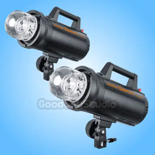 

2PCS Godox GT-400 400W 400Ws High Speed Studio Strobe Flash Light Lamp Head 200~240V