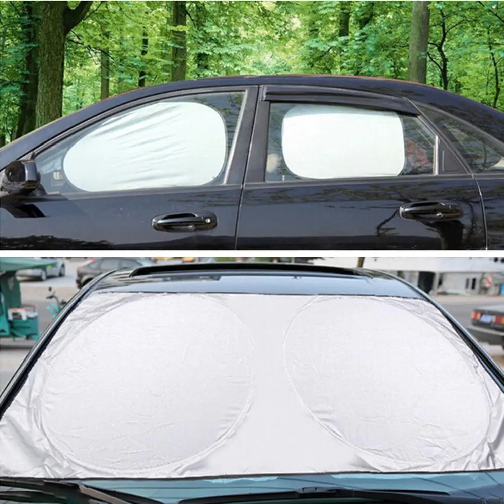 

6Pcs/Set Car Interior Window Sun Shade Windshield UV Heat Shield Block Cover