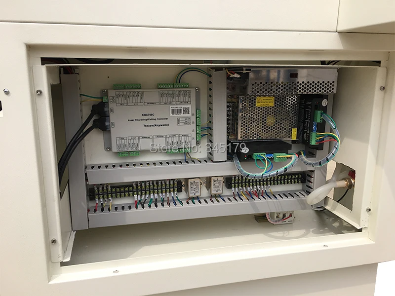 50 Вт 60 Вт 6040 Co2 лазерная гравировка и резка машины. AWC708C контроллера. Honeycomb таблице. 15 линейные направляющие включая чиллер CW3000