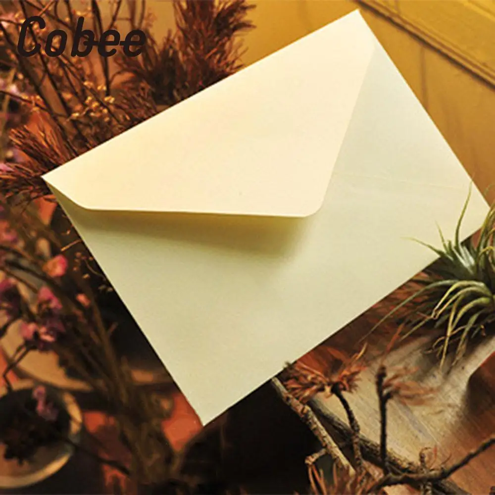 

10pcs C6 Envelope 114mm X 162mm Recycled Card Envelopes Greeting Cards Postcard Envelopes