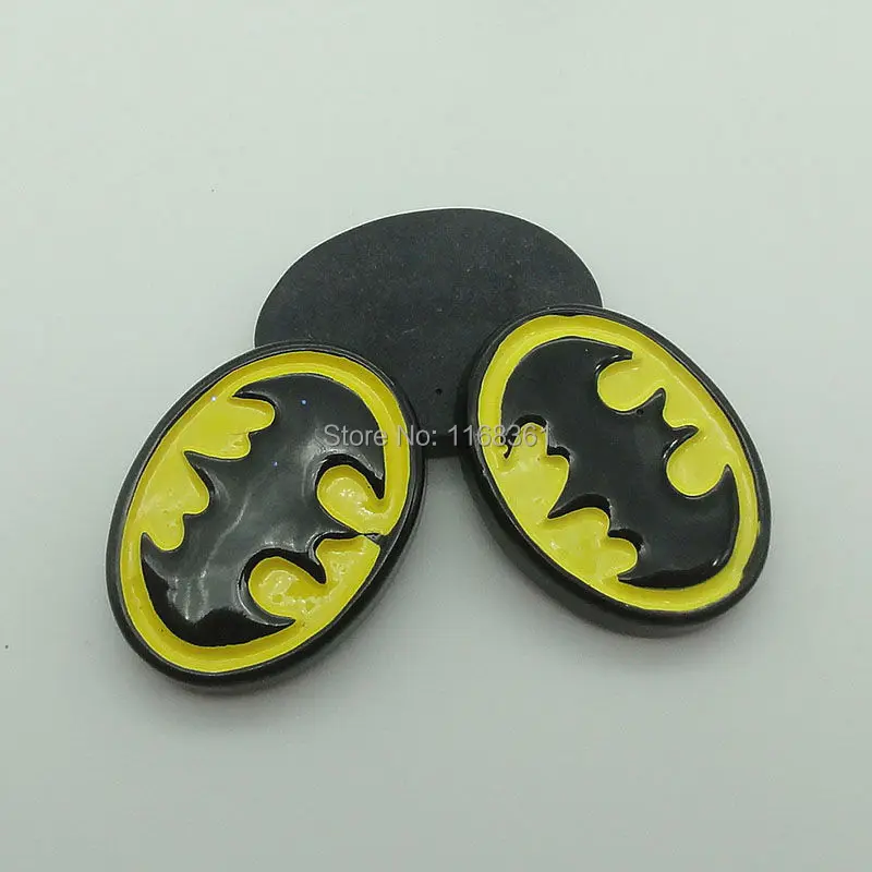 1pcs/lot resin flat back Halloween lovely bat 28mm Cabochons Scrapbooking Hair Bow Center DIY Christmas decration C104-7