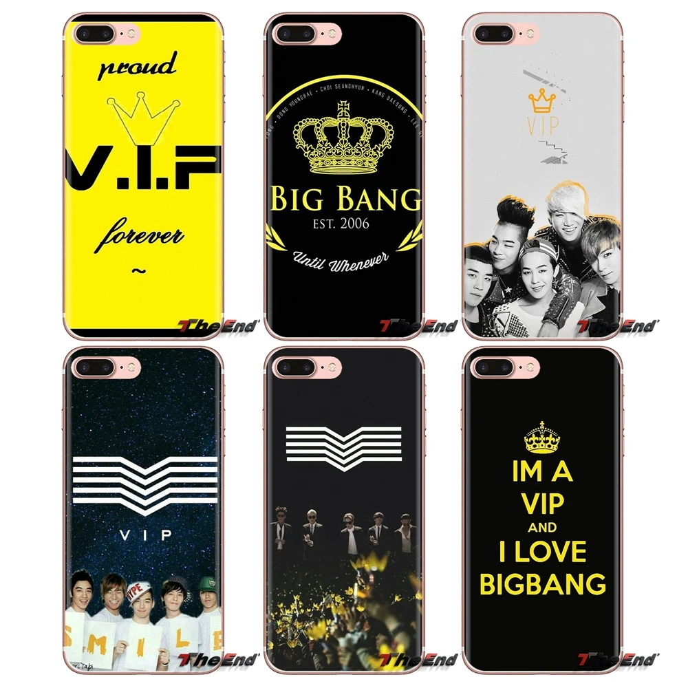 kpop bigbang vip logo Silicone Phone Case Cover For Xiaomi Mi3 Samsung A10 A30 A40 A50 A60 A70 Galaxy S2 Note 2 Grand Core Prime |
