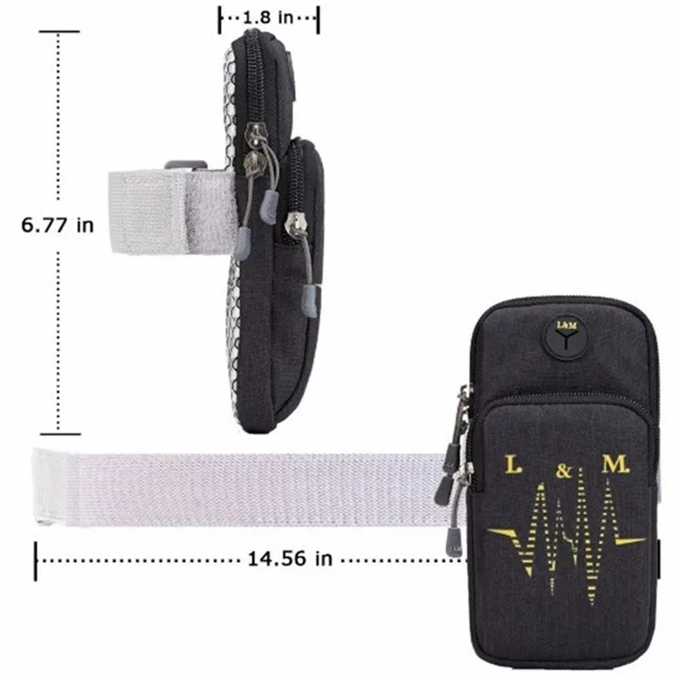 Универсальная спортивная сумка на руку, держатель для телефона, водонепроницаемый чехол на руку для телефона, для смартфонов iPhone samsung от 4 до 6,2 дюймов