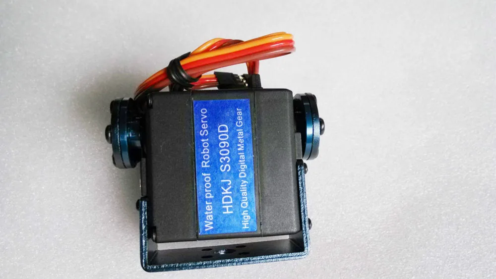 

F16690 HDKJ S3090D 9Kg Robot Servo Kit Digital Metal Gear High Torque Wide-angle Waterproof Wingless Servo DIY Robot Smart Car